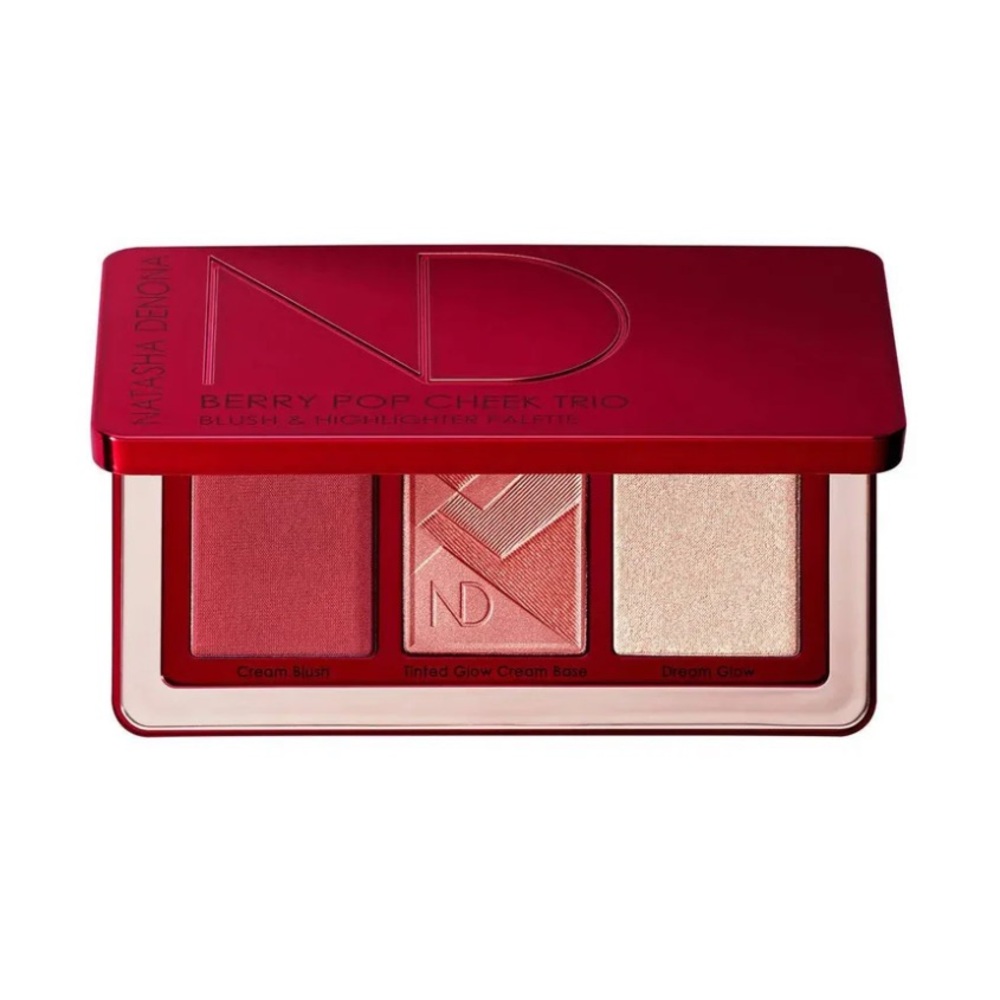 BNIB Natasha Denona Berry Pop Blush & Glow Palette - Picture 1 of 9
